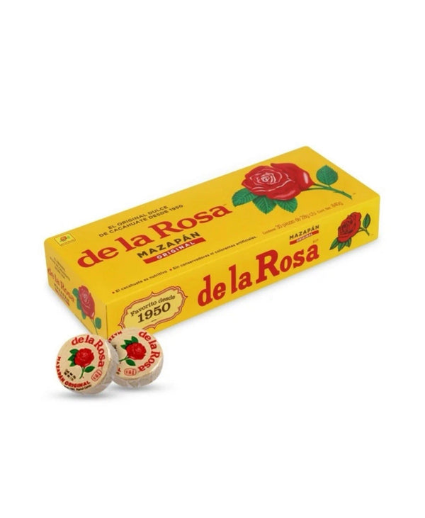 30 Count Mazapan De La Rosa Mazapan Mexican Peanut Candy - Exotic World Snacks