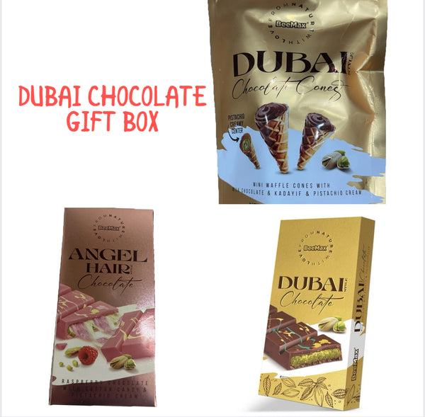 Dubai Chocolate Gift Box - Exotic World Snacks