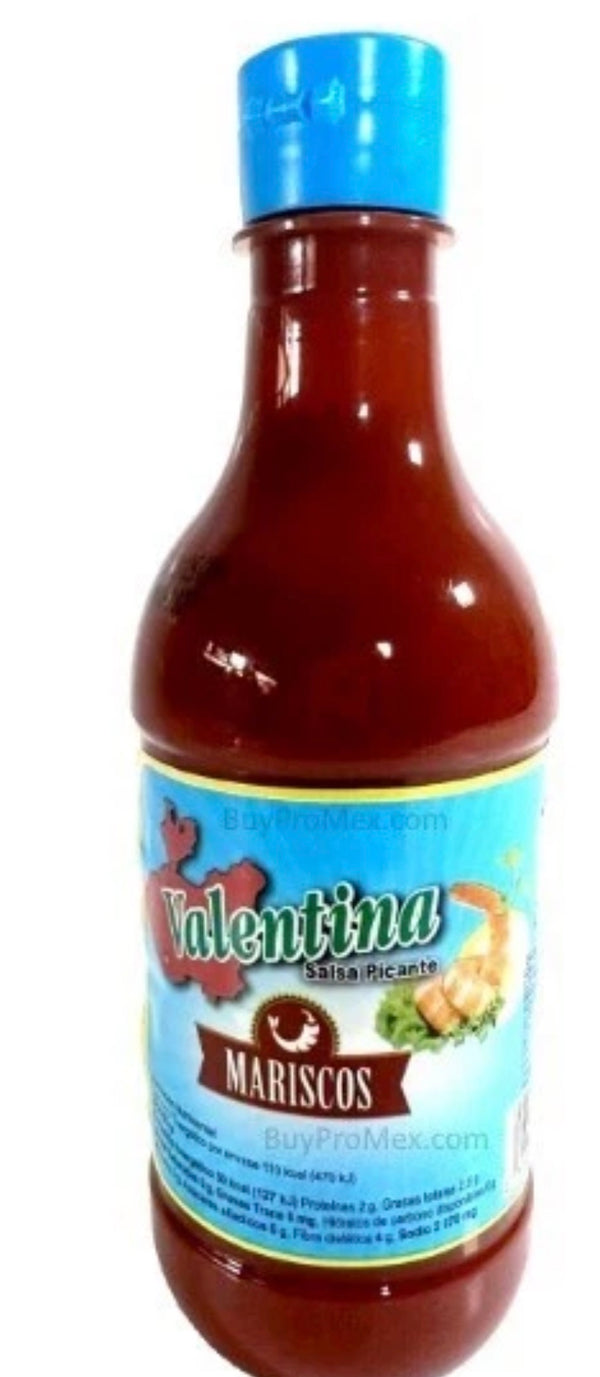 Valentino Mariscos Hot Sauce special edition - Exotic World Snacks