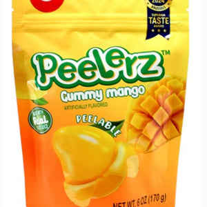 AMOS 6oz Peelerz Gummy Mango Flavor Peelable Fruit Gummy Viral Tiktok Candy - Exotic World Snacks