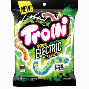 Trolli Sour Electric Crawlers 4.25 oz gummies - Exotic World Snacks