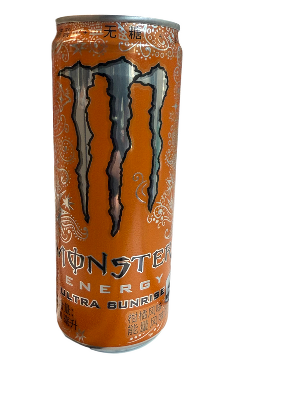 Monster Ultra Sunrise Japanese Asian Version Exotic drink limited edition 12.5 oz - Exotic World Snacks