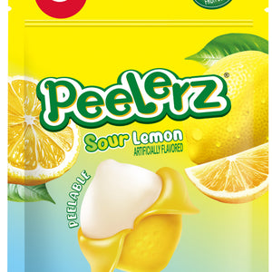 AMOS 6oz Peelerz Sour Lemon Flavor Peelable Fruit Gummy Viral Tiktok Candy - Exotic World Snacks
