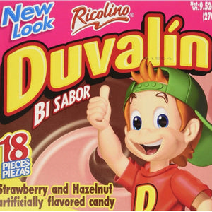 Duvalin Hazel Strawberry Mexican Candy 18 Pieces - Exotic World Snacks