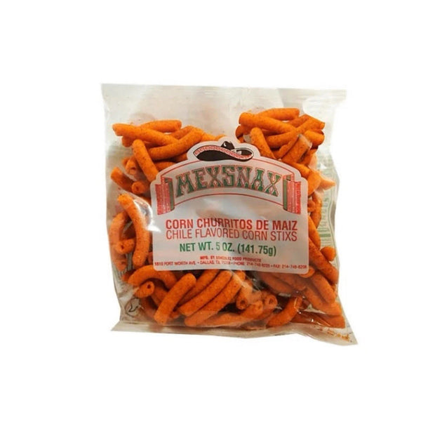 Mexican Chile Flavored Churrito Chips 5 Ounce Great Taste - Exotic World Snacks