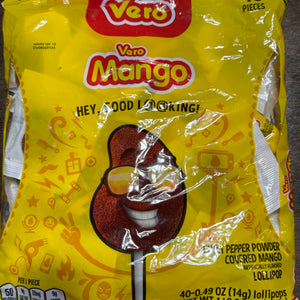 Vero Mango candy limited item 40 count in bag - Exotic World Snacks