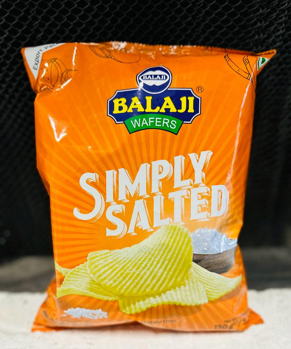 Balaji Wafers Simply Salted Potato Chips - Exotic World Snacks