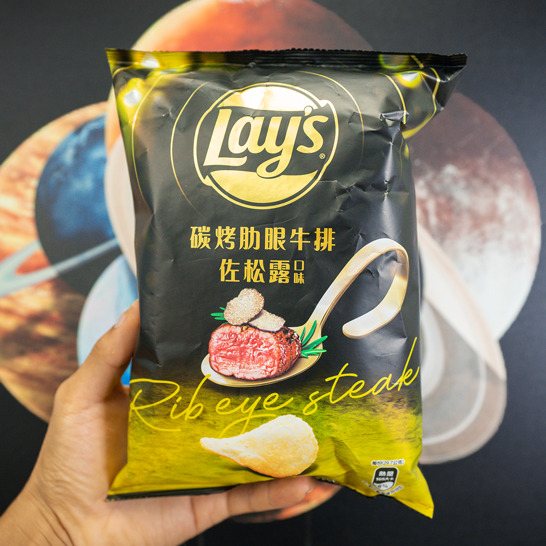 Lay's Potato Chips: Rib Eye Steak with Black Truffle